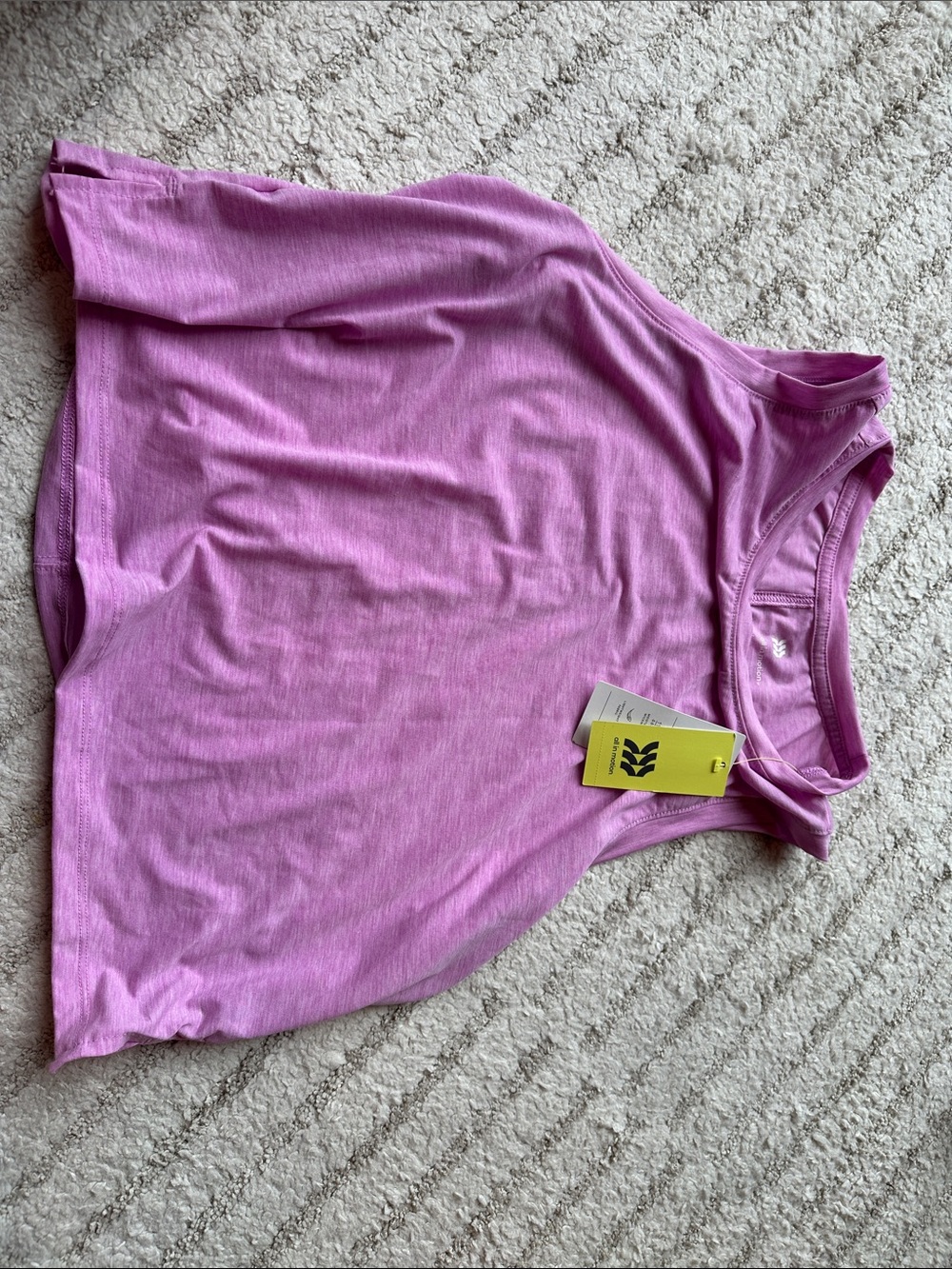 All in motion, Target Women's Sleeveless crop Tank Top in Heather Orchid